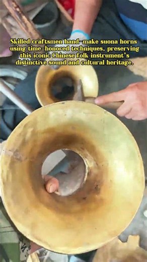 Suona: Vibrant traditional instrument with cultural significance#village #lifestyle #craft