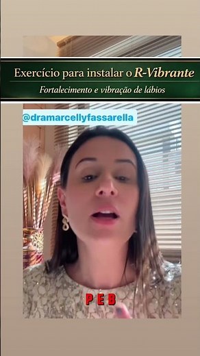 Exercise to develop the vibrant R sound | Lip strengthening and vibration