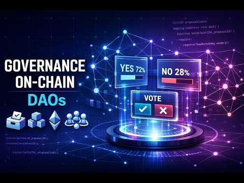 Governance On-Chain et DAOs