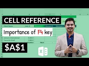 Excel Cell Reference - How & When you should use it ($)
