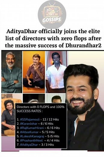 AdityaDhar officially joins the elite list of directors 😱😱 #bollywood #dhurandhar