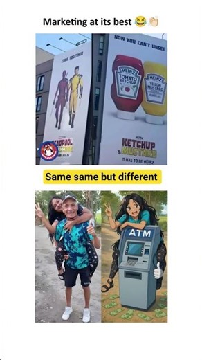 Marketing is real 🤣❤ #lol #usa #shortsfeed #trending #deadpool #wolverine #atm