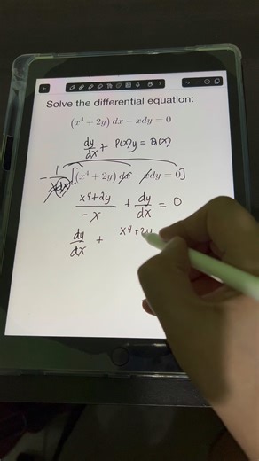 19K views · 203 reactions | First Order Linear Differential Equation #enginerdmath #math | Enginerdmath | Facebook