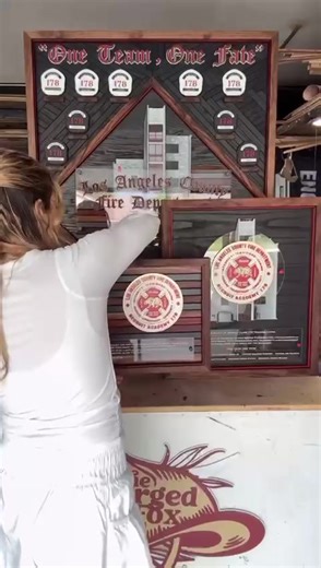 Custom Firefighter Signs for Los Angeles Departments