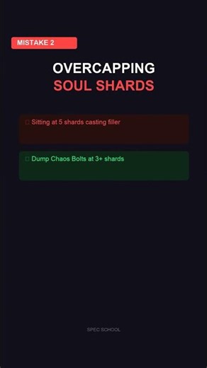 3 Mistakes Killing Your Destro Warlock DPS — WoW Midnight #Shorts