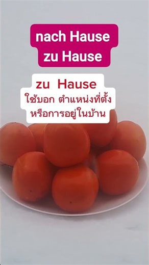 #กลับบ้าน #อยู่บ้าน #เรียนภาษาเยอรมัน #deutschlernen