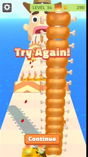 ‎Sandwich Runner Level 34 Gameplay Walkthrough (Android/iOS) #shorts