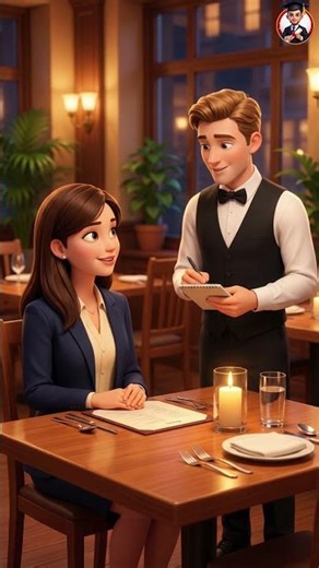 🍽️ At the Restaurant | Easy English Conversation Practice for Beginners #shorts #013