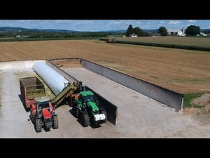 Ag-bagging Corn Silage