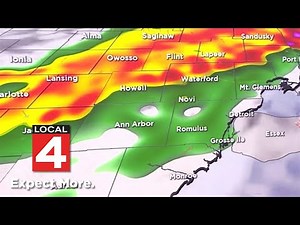 Metro Detroit weather forecast April 13, 2026 -- 4 p.m. Update