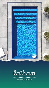 234K views | Our plunge pools bring elegance, low maintenance, and year-round relaxation. Explore designs now! | Latham Pool Products, Inc | Facebook