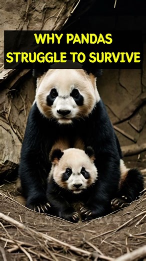 Why pandas struggle to survive