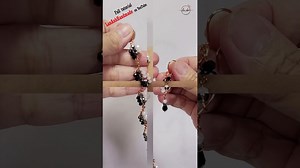 Rhombus bracelets and earrings - Free tutorial video link above the title #shortsvideo #wireworks