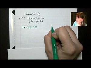59 Saxon Algebra 1, Lesson 059 Rearranging Before Substitution