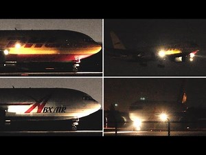 {TrueSound}™ ABX / DHL Boeing 767-200 Takeoff + Landing Action at Miami [Runway 9] 11/25/14