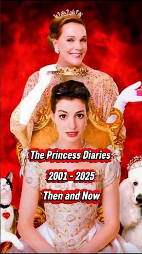 The Princess Diaries: Then and Now – Won’t Believe Their Transformation #shorts #america #celebrity