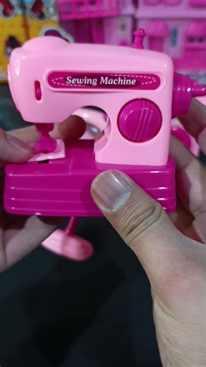 Satisfying with Unboxing & White Miniature Barbie's Set Video | ASMR SEWING Machine Set