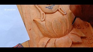472K views · 8.4K reactions | Lotus flower making wood | UP wood art | Facebook