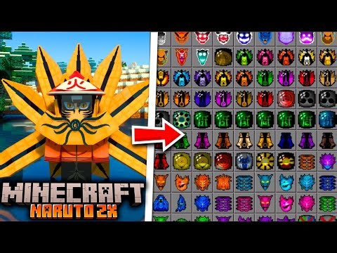 TESTING THE NARUTO ZX V1.5 ADDON FOR MINECRAFT PE 1.21.82+!