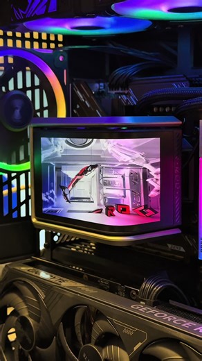 Wait for it 💚🔥 gaming #pc #hardware #computer