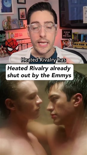Replying to @Octen Eighty Finds Heated Rivalry has already been disqualified by the Emmys (Source: Variety) #heatedrivalry #emmys #tv #canada #crave