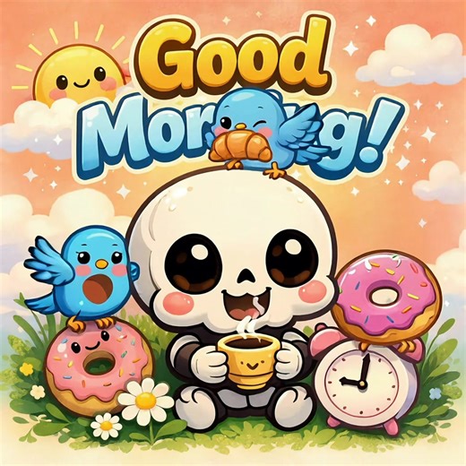 Good morning, fam ☀️💀 Another day above ground is a win. Coffee in hand, skull still smiling, heart still fighting. If you woke up today battling your mind, your past, or your addiction — you’re not alone. We’re still here with you. Always. Take today one breath at a time. Drink the coffee. Choose yourself. 🖤 Fuck Addiction 🖤 Choose recovery 🖤 Choose life #GoodMorning #FuckAddiction #RecoveryIsPossible #OneDayAtATime #StillHere @Mommabear_f*ckaddiction @Kristennn💙💜 @Tinkerbell🧚‍♂️🌺🌻🌈 @