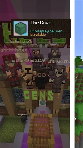 you still playing bad servers? try the cove 😎