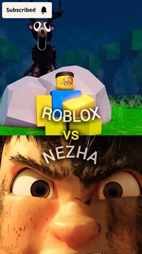 Nezha Was NOT Ready 😳 | Roblox vs Nezha Got Crazy #shorts