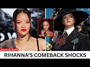 Rihanna makes long-awaited music comeback as she drops first song in 3 years