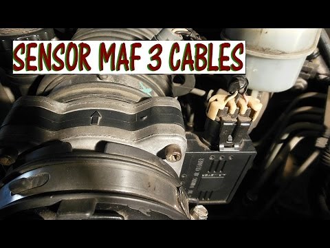 Como probar el sensor MAF de 3 cables con multimetro (version completa)
