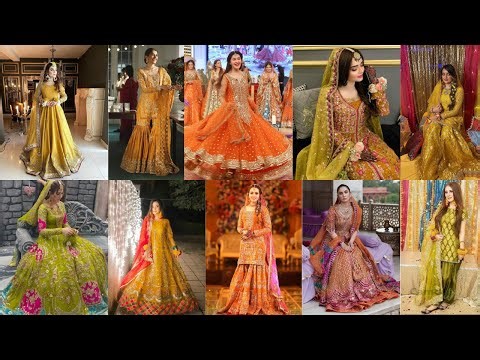 🌿 *Stylish Mehndi Outfit Ideas | Latest Fashion Trends 2025*