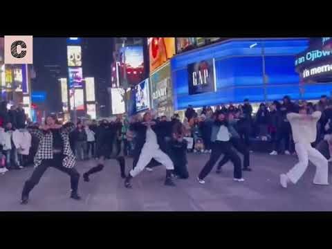 BINI 'Strings' Busking in New York City Times Square 2024