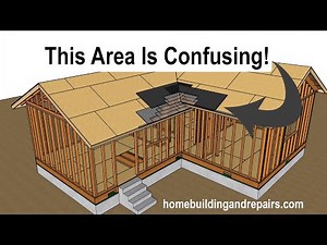 How To Install Roofing Shingles Under Fascia Board And Roof Overhang - Roof Under Roof Valley