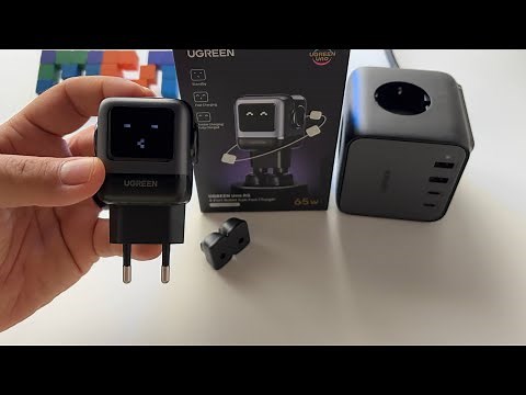 UGREEN Uno RG 65W robot charger | unboxing | review
