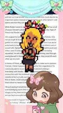 Ammi Rambling: Noelle's friendship problem #deltarune