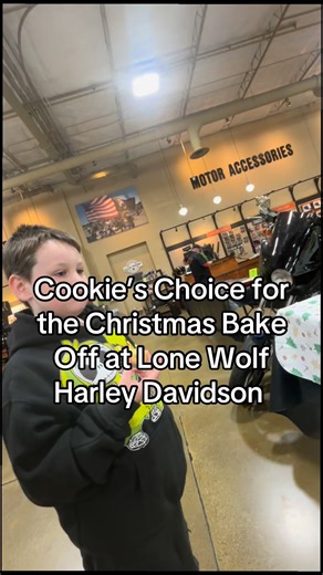 With the nickname, Cookie Monster, he had to be a judge for the bake off at Lone Wolf Harley-Davidson. They even had a special category called Cookie’s Choice, where the winner received a special sticker and bragging rights of being Cookie Monster’s favorite cookie. He said that they were also so delicious that it was hard to make a choice. I think the fact that his biker buddy Mike also enjoyed the peanut butter with him, made him sway towards that decision 😂 it’s always a wonderful time at Ha