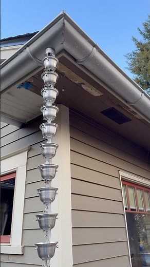 Best Rain Chains Ideas Upgrade Your Gutters with Style & Easy Install #Shorts #RainChain