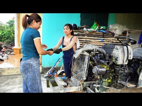 Restarting the Yanmar 3000 Tractor That Had Been Sleeping for 10 Years and Its Awakening