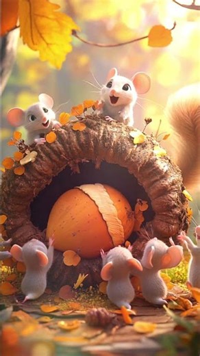 When a Squirrel’s Hat is Actually a Nut! 🐿️✨ (Cutest Rescue Ever)