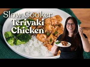 Slow Cooker Teriyaki Chicken from Scratch | Easy Family Dinner or Meal Prep
