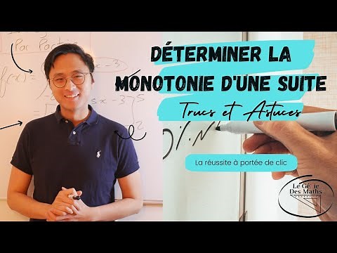 Déterminer la monotonie d'une suite - 4 exemples résolus - 1ère & Terminal spé maths