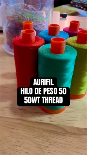 Lina Owen & Laura Duran on Instagram: "Consejos de appliqué a máquina. Las telas son Confetti Cottons de Riley Blake Designs. Machine appliqué tips! Fabrics are Riley Blake Designs #ConfettiCottons #AurifilThread #Bernina #HeatnBondLite #Costura"