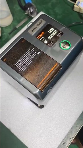 Hawk Matic 3 machine cleaning