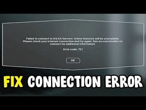 How to FIX Battlefront 2 ERROR CODES 721/623/818 - Failed to connect to the EA Servers