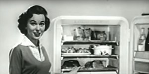 1956 commercial shows that refrigerators back then were more advanced than they are today