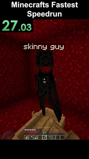 Fastest Speedrun in Minecraft #minecraft #memes #minecraftmemes #funny #trolling #speedrun #speed