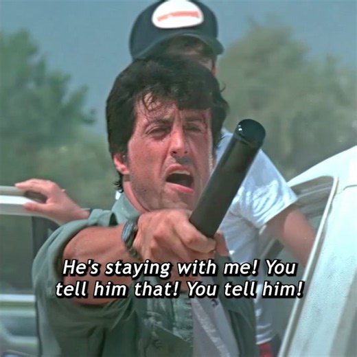 A semi-truck easily forces a car to stop. 🚛💥|Over the Top (1987)#movies #cinema #movie #shorts