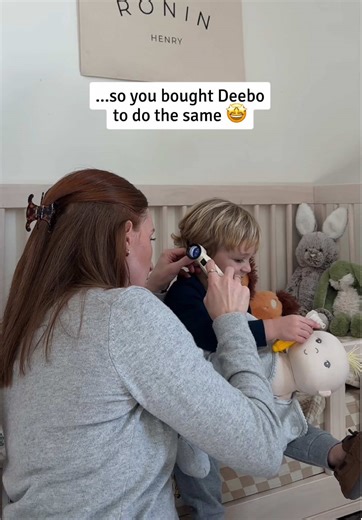 Every mom who uses a Deebo Otoscope will tell you the same thing… being able to actually see inside your child’s ears makes all the difference! Instead of guessing or panicking at the first sign of fussiness, you can quickly spot redness, swelling, or wax buildup. 👉 If anything seems unusual, you’ll have the details to share confidently with their doctor. 👉 If everything seems normal, tracking changes at home becomes simple and stress-free. Take control of your child’s health by getting a Deeb