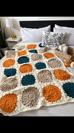 Throw Crochet hand made 🧶 Crochet forever 💖 | Dalida Rafat
