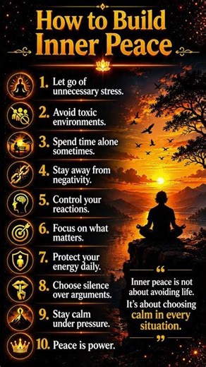 How to Build Inner Peace